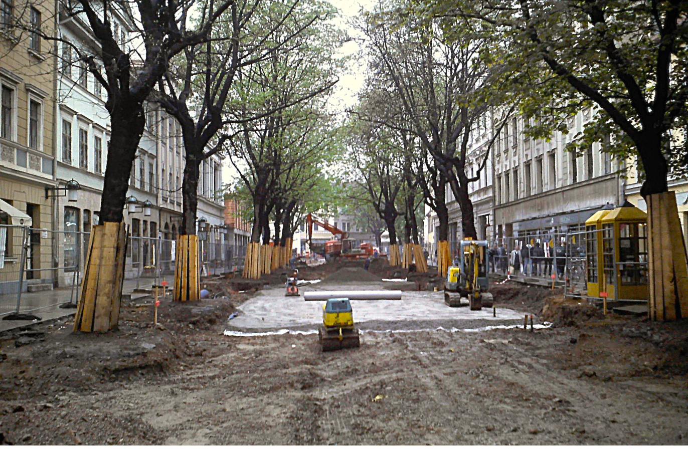 Weimar Schillerstraße: Sanierung mit Baumerhalt